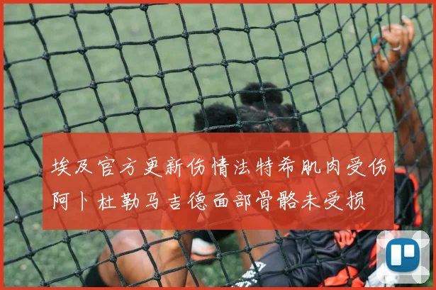 埃及官方更新伤情法特希肌肉受伤阿卜杜勒马吉德面部骨骼未受损